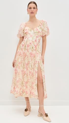 Vestido floral para mujer, estilo elegante y femenino